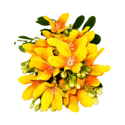 Tige Fleur Artificielle Jaune