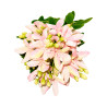 Tige Fleur Artificielle Rose Clair