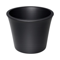 Pot Rond Noir 1L