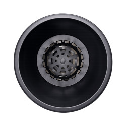 Pot Rond Noir 1L