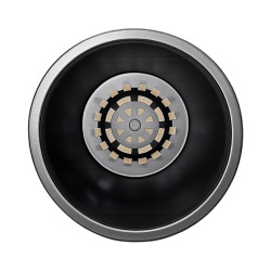 Pot Rond Noir 0,7L