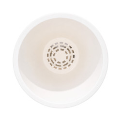 Pot Conique Blanc 1,5L