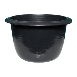 Pot rond noir 34L 49cm