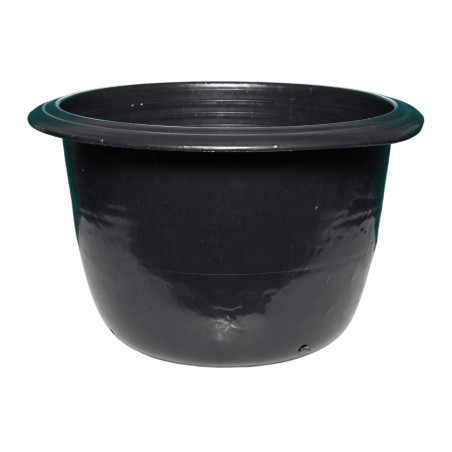 Pot rond noir 34L 49cm