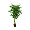 Ficus Artificiel Panaché 3 Troncs – 1,10 m