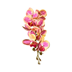 Phalaenopsis Jaune Rose Artificielle