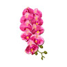 Orchidée Blanche Striée Mauve Rose Artificielle