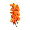 Orchidée Orange Cœur Rose Foncé Artificielle