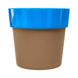 Pot Bicolore Café / Bleu 0,6L