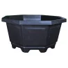 Pot Octagon Noir 