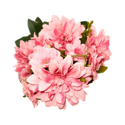 Bouquet 3 Fleurs Artificielles – Rose
