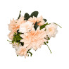 Bouquet 3 Fleurs Artificielle – Saumon Rose Clair