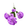 Œillet Artificiel Mauve sur Tige