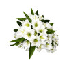 Bouquet d’Iris Artificiels Blancs