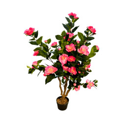 Arbre Fleuri Artificiel Rose – Taille M