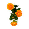 Branche de Camélia Artificielle Orange – Longue Tige