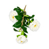 Branche Fleurie Artificielle Blanche – Longue Tige