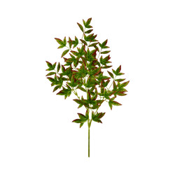 Feuillage d’Érable Panaché Artificiel Vert et Rouge