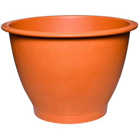 Pot rond rouge 58,8L 54cm