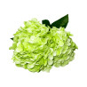 Hortensia Artificiel Vert Clair à Grosses Fleurs