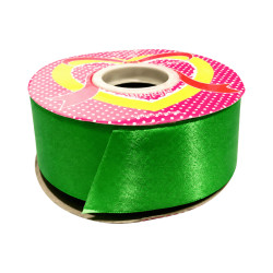 Ruban Satin Vert – 3 cm × 20 m