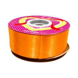 Ruban Satin Orange – 3 cm × 20 m
