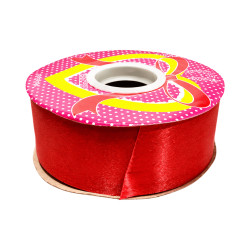 Ruban Satin Rouge – 3 cm × 20 m