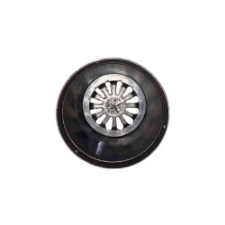 Pot rond noir 0,5L 10cm