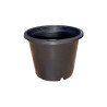 Pot plastique noir TH 1L