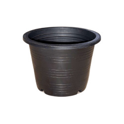 Pot rond noir 1,4L 14,5cm