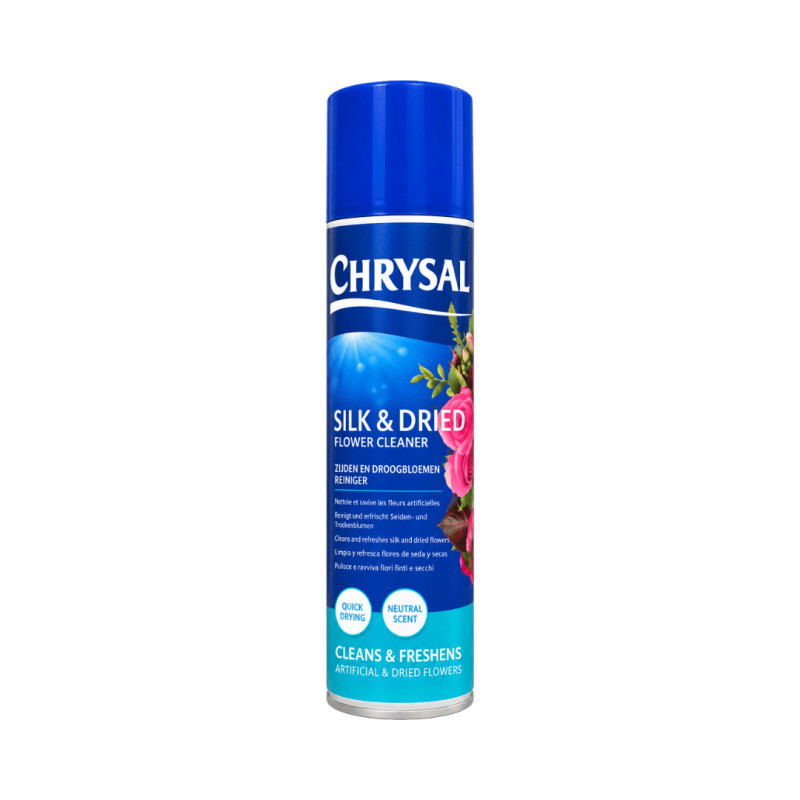 Chrysal Silk & Dried Flower Cleaner – Lustrant Fleurs Artificielles 500 ml
