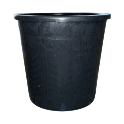 Pot SERB noir 7 L – Ø22 × H22 cm