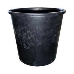 Pot SERB noir 12 L – Ø26 × H26 cm