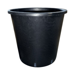 Pot SERB noir 25 L – Ø33 × H33 cm