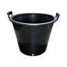 Pot SERB noir 70 L avec poignées – Ø55 × H44 cm