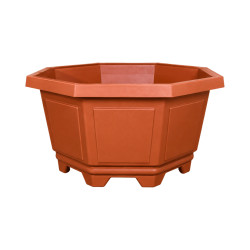 Pot octogonal terracotta – 88 × 45 cm