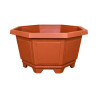 Pot octogonal terracotta – 88 × 45 cm
