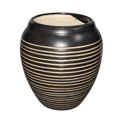 Pot céramique noir – 0,2 L