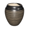 Pot céramique noir – 0,2 L