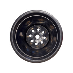 Pot rond noir 31,6L 42cm