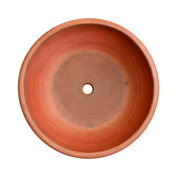 Pot Bonsai Rond Terre Cuite M 34x12cm