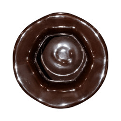 Pot céramique brun – 0,5 L