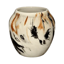 Pot céramique abstrait – 0,3 L