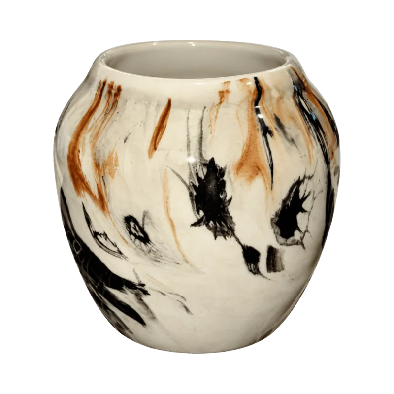 Pot céramique abstrait – 0,3 L
