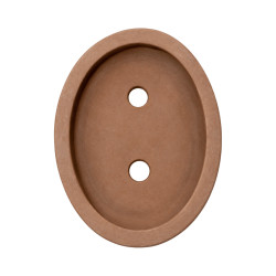 Pot bonsaï ovale en terre cuite – 14,5 cm