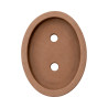 Pot bonsaï ovale en terre cuite – 14,5 cm