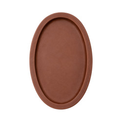 Soucoupe ovale en terre cuite – 19,5 cm
