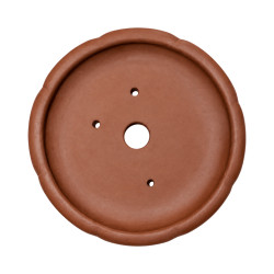 Pot bonsaï rond en terre cuite – Ø15 cm