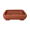 Pot bonsaï rectangulaire en terre cuite – 20 × 15,8 cm