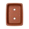 Pot bonsaï rectangulaire en terre cuite – 20 × 15,8 cm